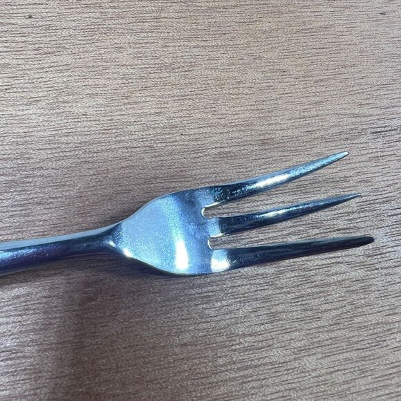 1 DH Oxford Hall OXH14 Bamboo Cocktail Fork Flatware Japan  Seafood  Disc 5 3/4 - Picture 7 of 9